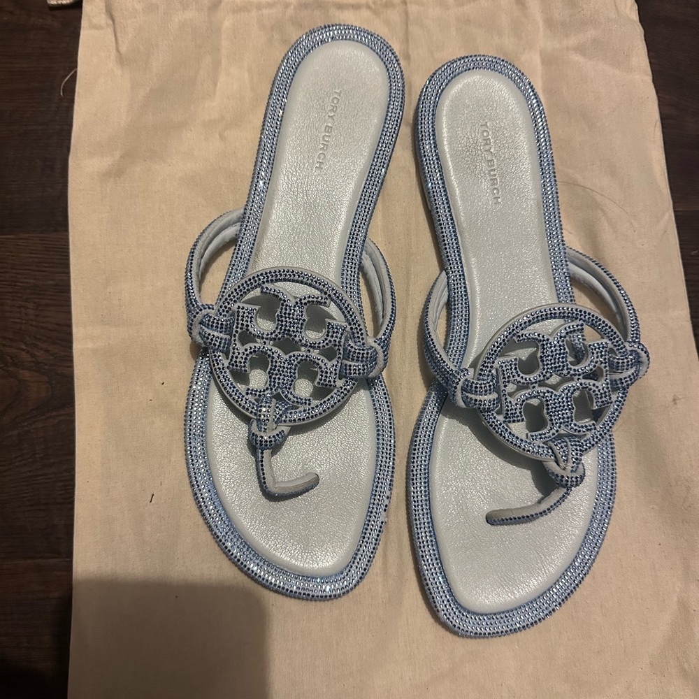 Tory Burch Miller Pave knotted sandal